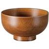 Soup Bowl Soup Lacquered Bowl with Woodgrain X Model Number Made In Japan (Miso Bowl) Finish, 10.5 H6.2 Cm, 320cc, Tableware, 889102,