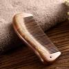 Natural Small Comb Natural Wood Structure Fine Tooth Hair Comb Anti-Static Head Acupuncture Point Massage Gift