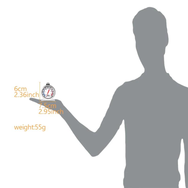 1 STKS Vriezer Oven Thermometer Bbq Grill Temperatuurmeter Beste Nauwkeurige Roestvrij Staal Veilig Kooktoestel Thermo Meters Bakgereedschap