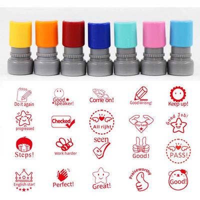Englischer Kommentar Stempel Schule Schüler Lehrmittel Aufmunterungsstempel Kommentar Belohnung Kinder Geschenke Scrapbooking Dekoration