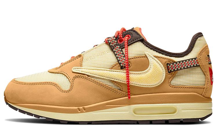 

Nike Air Max 1 Travis Scott Cactus Jack Wheat Lemon Drop DO9392-701 37.5