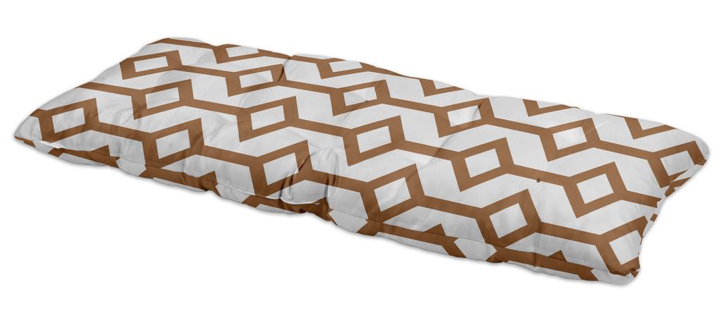 Vargottam Potištěné venkovní lehátko na lavici Voděodolné lehátko na lavici