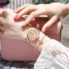 POEDAGAR Women Watch New Fashion Luxury Stainless Steel Wristwatch Bracelet Simple Rose Gold Waterproof Luminous Ladies Watches