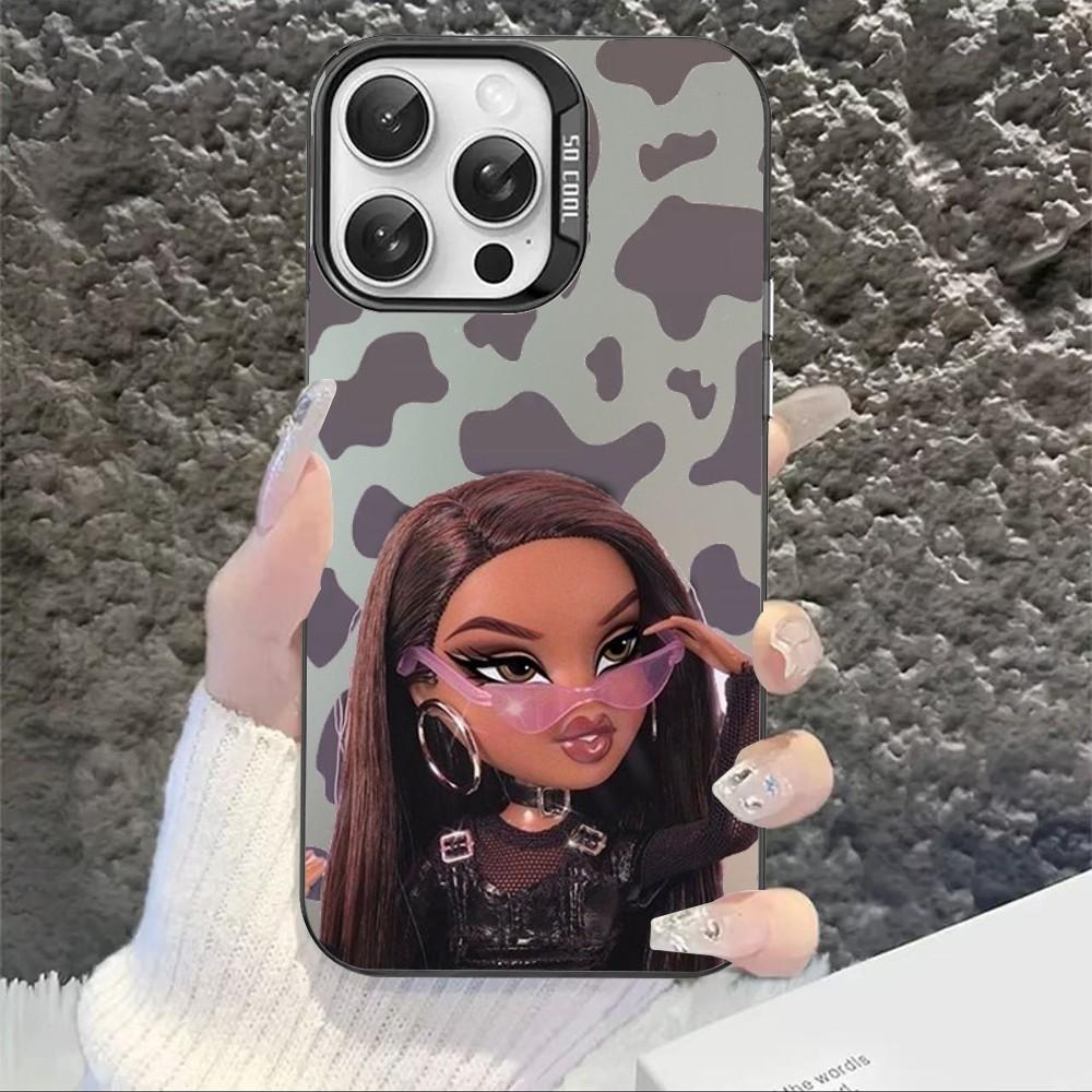 Lovely Doll Bratz Phone Case For IPhone 16 15 14 13 12 11 Pro Max X XR XSMAX 8 7 Plus Matte Shockproof Back Cover
