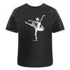 Dancing Ballerina' T Shirt 100 Cotton S Xxl Ta047058