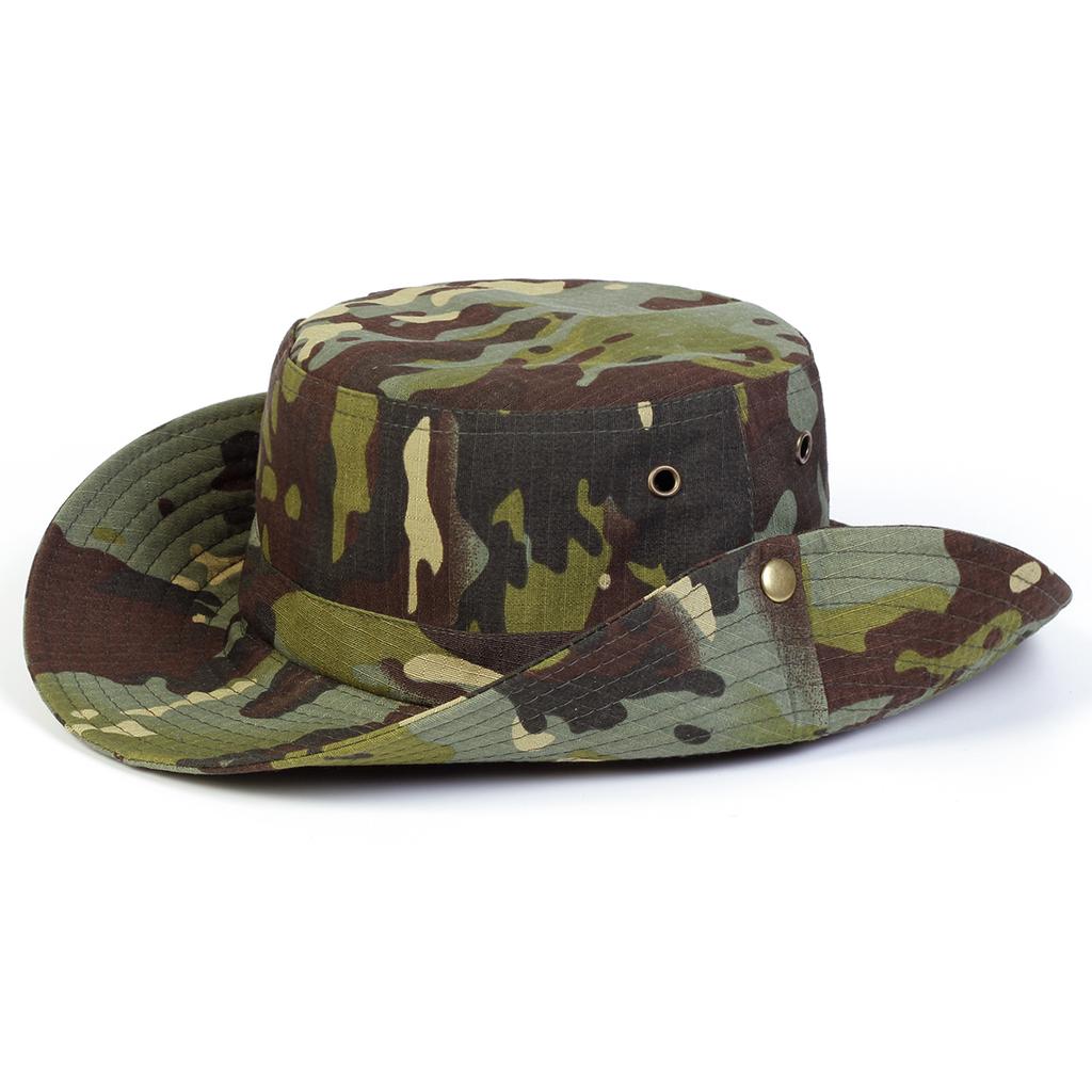 Unisex Big Brimmed Fisherman's Hat Sunscreen Beach Hats Outdoor Leisure Bucket Cap Foldable Caps