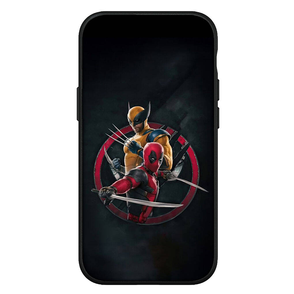 Cover for iPhone 17 16 15 Xiaomi Poco Redmi Note 14 13 12 11 Pro Max 9 16e Samsung Galaxy S25 S24 S23 OPPO Huawei Wolverine Cool Deadpool Phone Case