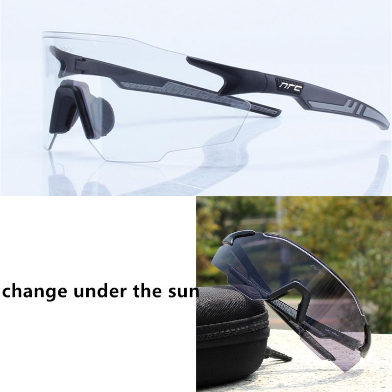 NRC Herren Radsport-Sonnenbrille UV400 TR90 Sport Fahrradbrille MTB Mountainbike Angeln Wandern Reiten Brillen für Damen sport