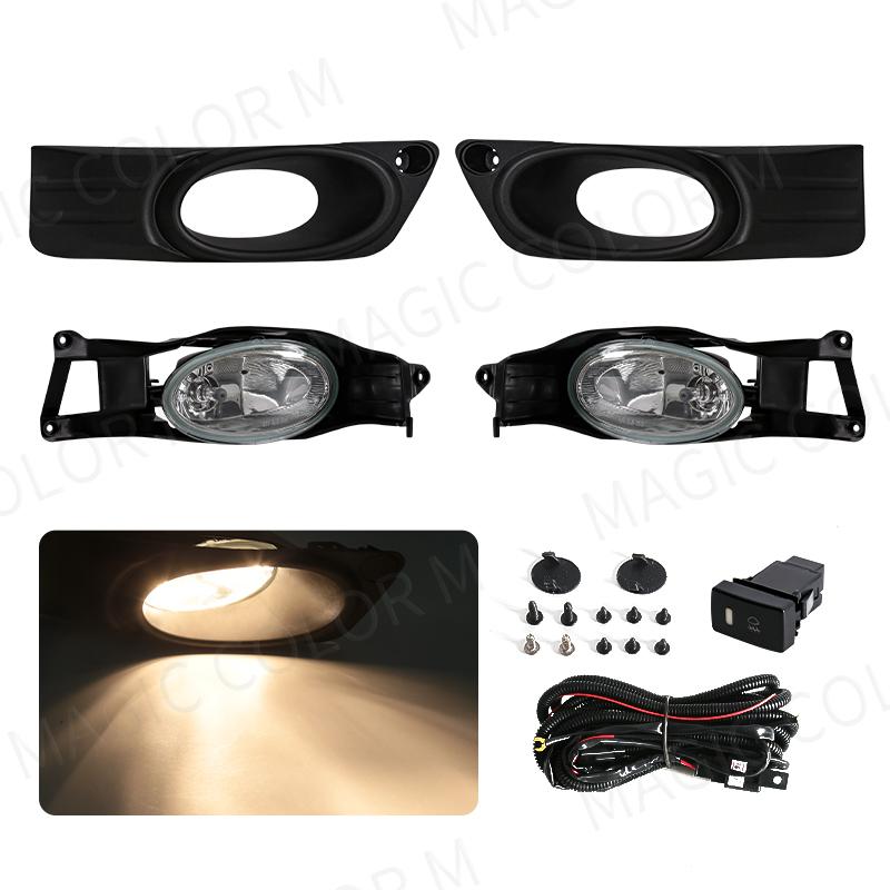 

Для Honda Fit / Jazz Shuttle 2011 2012 2013 2014 2015 2016 противотуманные фары галогенные автомобильные передние бамперные лампы дневного света DRL 12 В