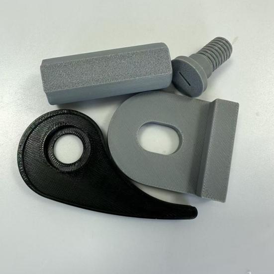 Bench Dog Blade Fixing Tool Heavy Duty Adjustable Clamping 3D Printed PLA Bench Vice Blade Fast Changing Woodworking Tool