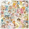 50 Cartoons VINTAGE BABY Hand Tent Graffiti Stickers Decorative Guitar Notebook Suitcase DIY