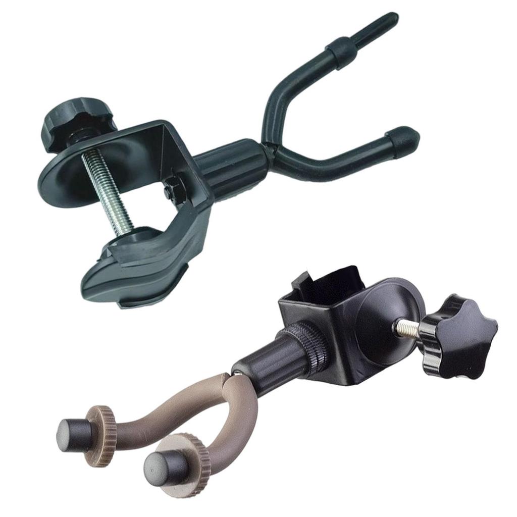 Violin Hanger for Microphone or Sheet Music Stand Multifunctional Hanger for Erhu Ukulele Bass Stage Show