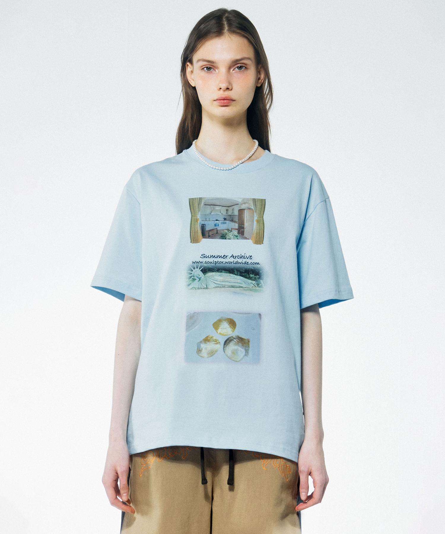 Sculpter Summer Sensibility Tee Baby Blue Baby Blue/L