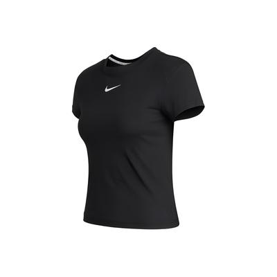 Nsw Icon Clash Cap Sleeve T-Shirt With Embroidery And Breathable Design Women Tops Black DJ7159-010