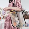 Large Capacity Beach Bag Lightweight Mesh Tote Bag Fashionable and Versatile Shopping Bag For Women Travel