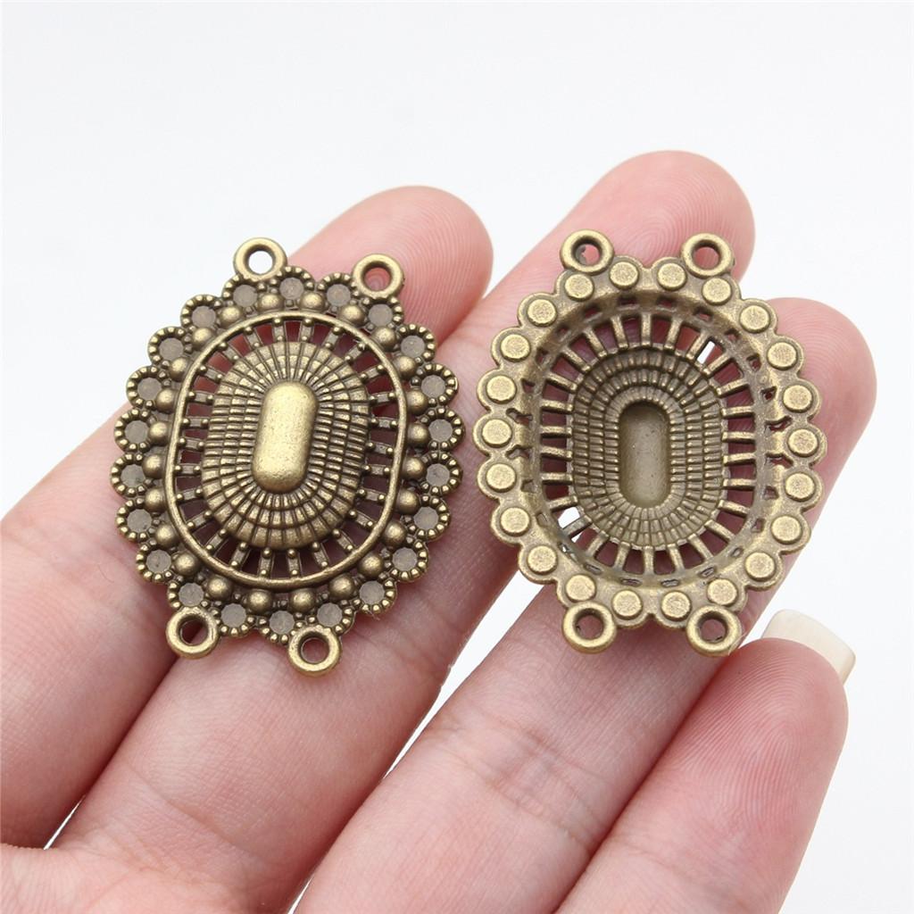 Accessories Parts Four-Hole Necklace Connector Wedding Jewelry Findings TA023