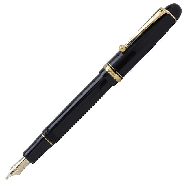 Pilot Custom 74 Fountain Pen Black Music (MS) Nib FKKN-14SR-BMS with Converter