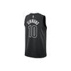 Jordan Brooklyn Nets Statement Edition Letter Number Print V-Neck Soccer Jersey Men jersey Black DO9518-013