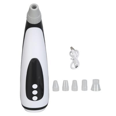 Electric Blackhead Extractor Tool USB Rechargeable Facial Pore Suction Cleaner for Pimple Black