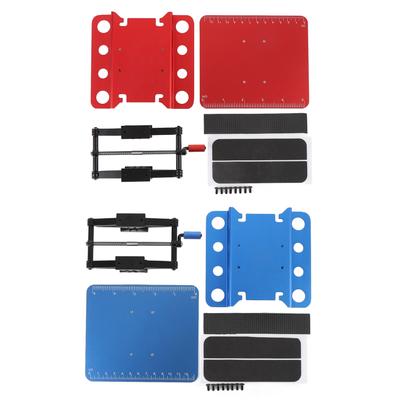 RC Car Work Stand Simulation Metal RC Repair Workstation Support Elevating Platform Rotatable for 1:
