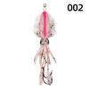 Oeny Luminous UV Soft Squid Sea Fishing Lures (4-Pack)