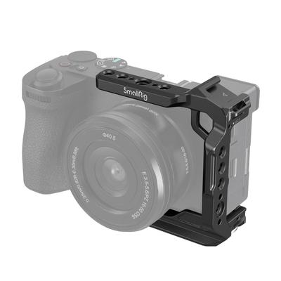 SmallRig Camera Half Cage Support for Sony Alpha 6700 6600 6500 6400 with Quick Release Plate and Shoe 4337 / / / Built-in Arca-Type Mount, 1/4"-20 &