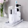 A multifunctional bathroom countertop storage tray, hand sanitizer shampoo display tray, jewelry display tray