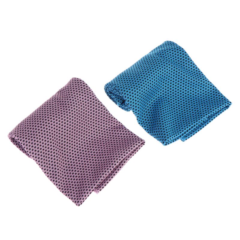 1Pcs Soft Microfiber Cooling Towel With Instant Cooling Sweat Absorption For Gym Running Hiking Sports