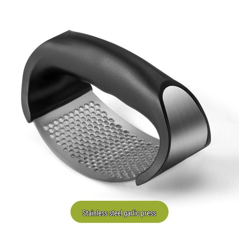 

Пресс для чеснока и пестик из нержавеющей стали - Прочный кухонный инструмент