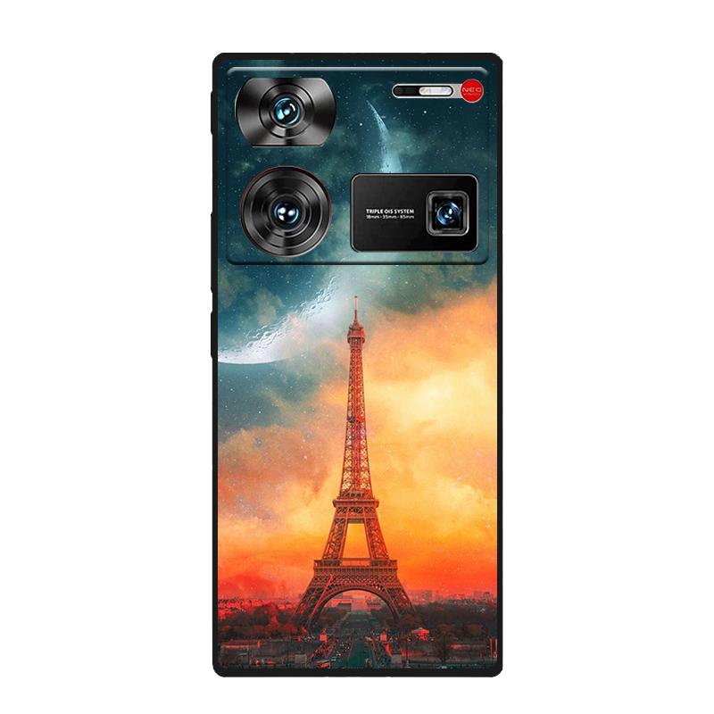 For ZTE nubia Z60 Ultra Case Silicone Luxury Space Soft Bumper for Nubia Z60 Ultra 5G NX721J Phone Cover TPU Funda Fashion Bag
