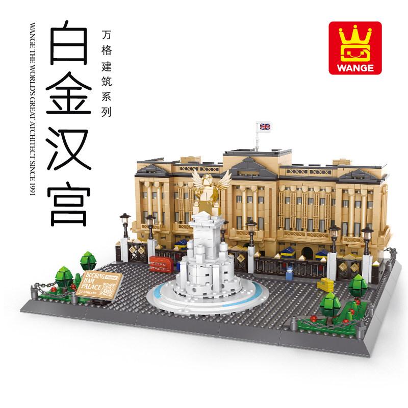 1695PCS Buckingham Palace London Building Blocks World Famous Architecture Model Assembly Collectible Desktop Ornament Birthday