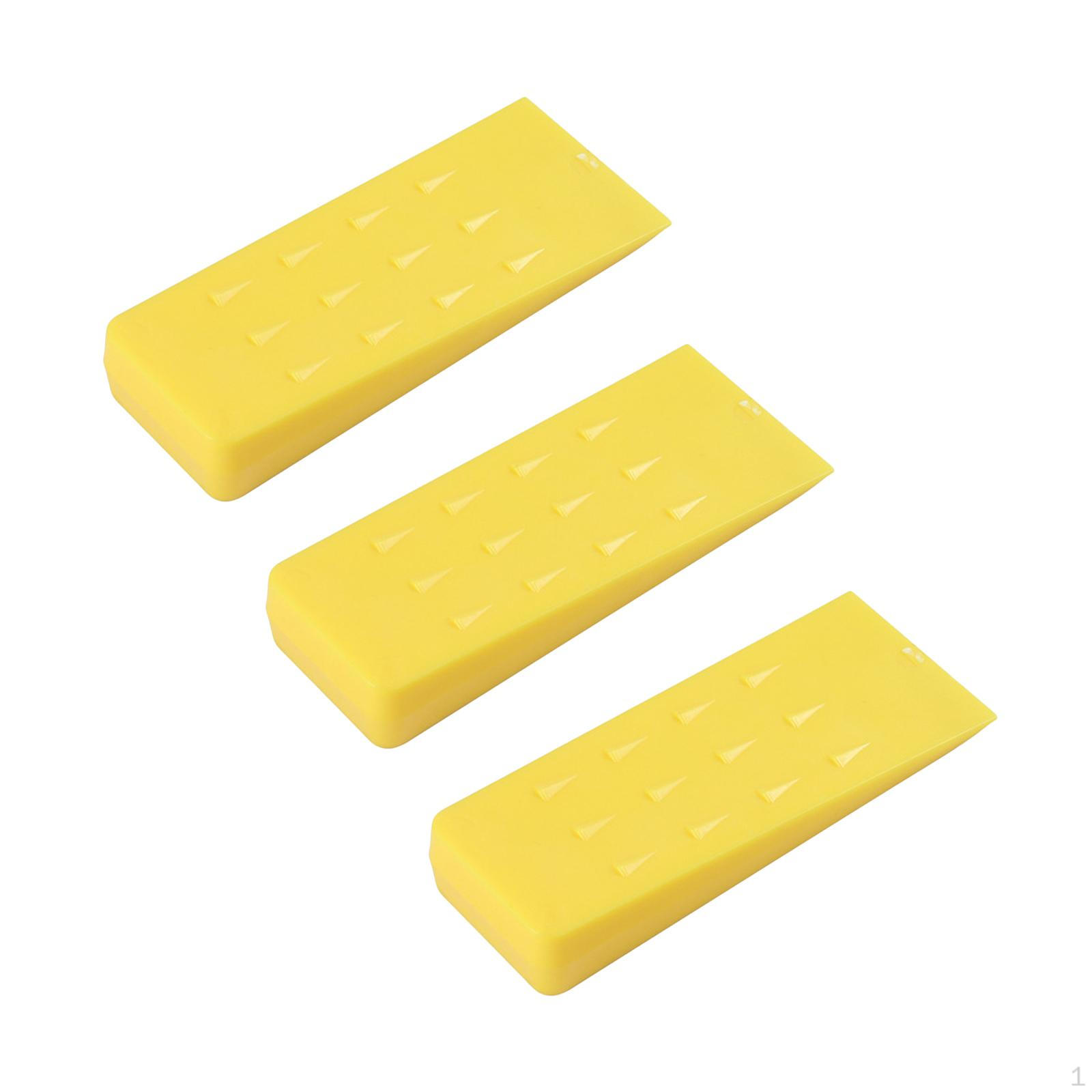

3 Pieces Tree Felling Wedges Logging for Loggers and Fallers, Cutting Splitting 8inch