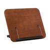 Solid Wood Book Stand Adjustable With Safety Features Foldable Ergonomic For Secure Reading Cooking And Study