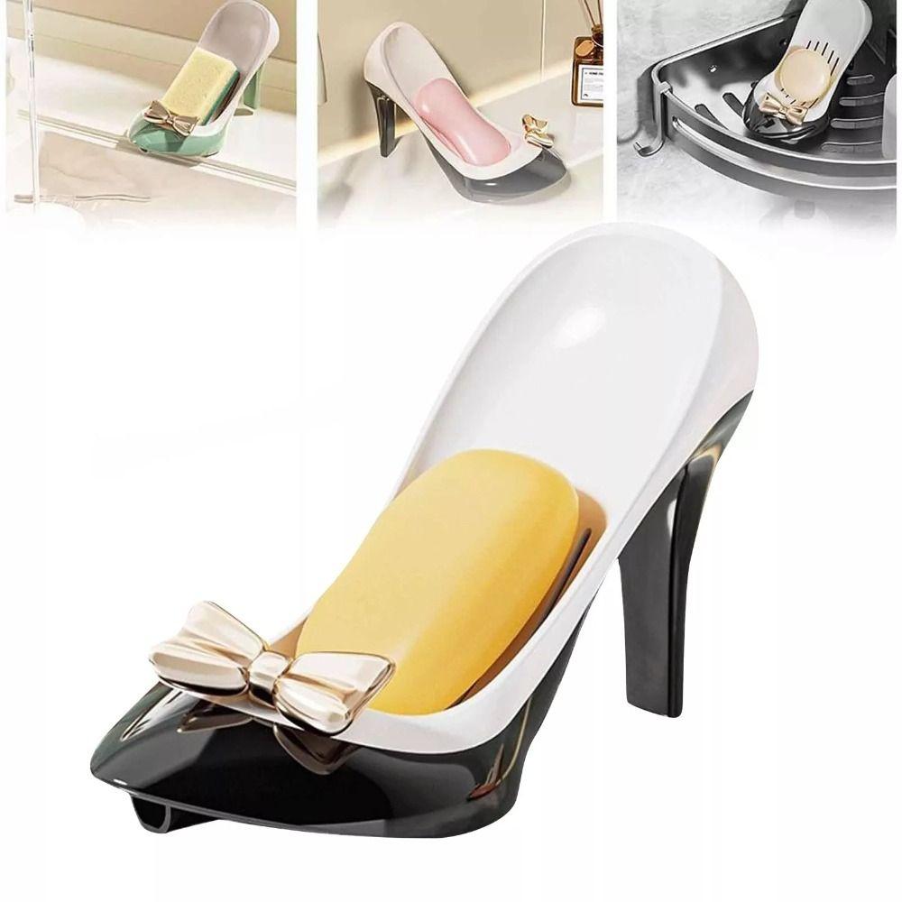 

Anti-slip Kitchen Sponge Storage Rack Plastic Soap Drain Box New Bathroom Soap Container 3