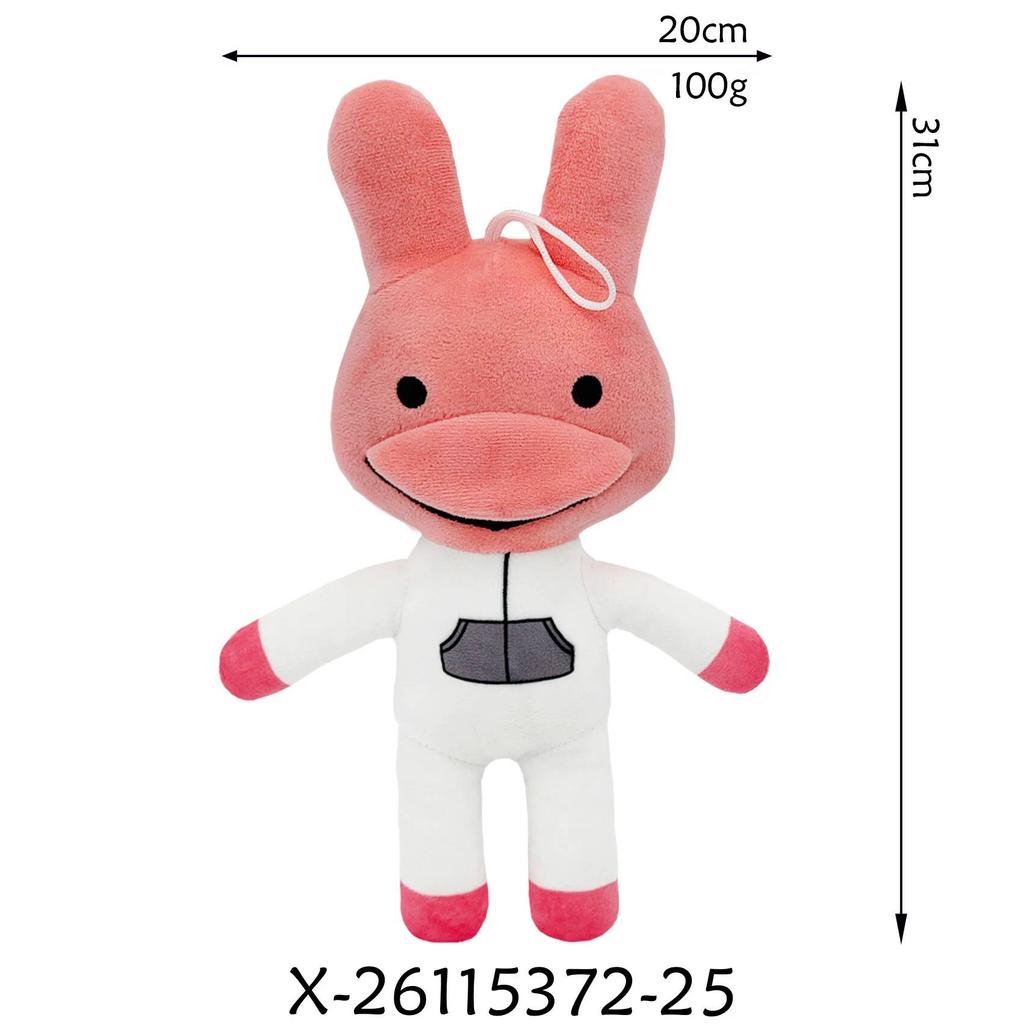 Ratthew Animal Hospital Plush Secret Agent Rathew Sister Plush Rattina Animal Hospital Anomaly Plush Doll Toy Stuffed Animals