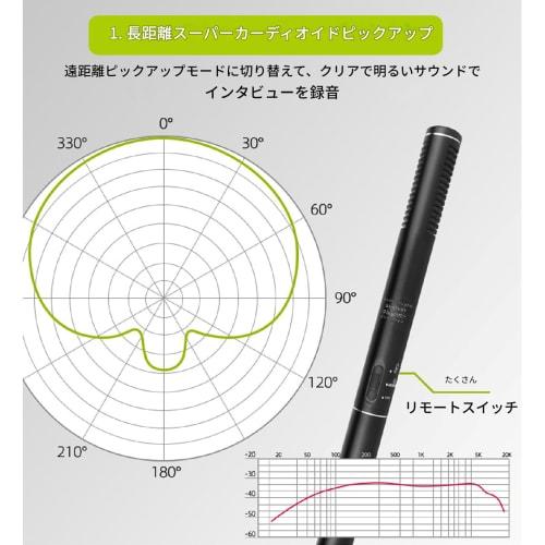 TOPINCN XLR Shotgun Microphone for DSLR Cameras, TV News Reporter Interview Microphone