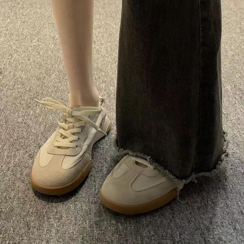 Forrest Gump 2023 Women's Ballet Training Shoes: Casual, Embroidered, Versatile, Lightweight, Breathable, White.