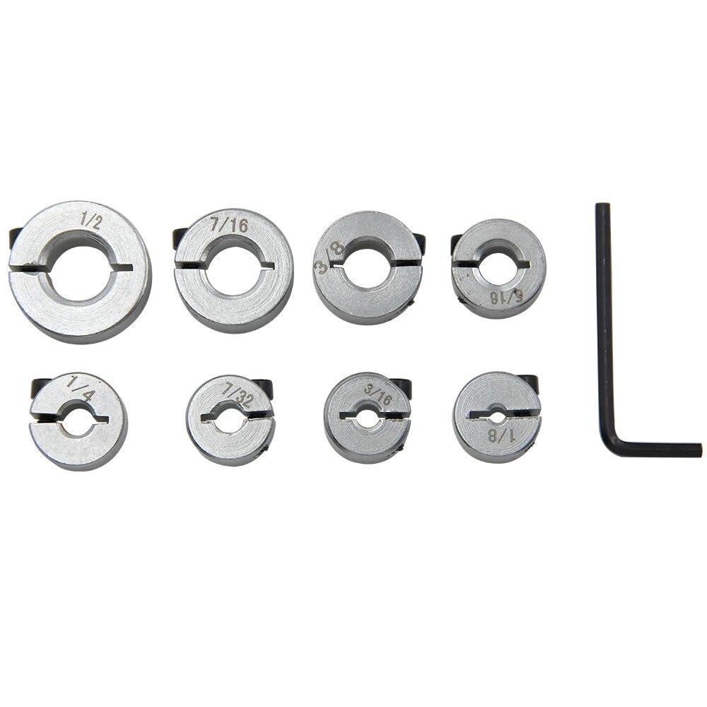 

8 шт. Серебряное имперское позиционирующее кольцо открытого типа, фиксирующее оптическое кольцо вала, ограничительное кольцо втулки вала, фиксирующее позиционирующее кольцо, инструмент