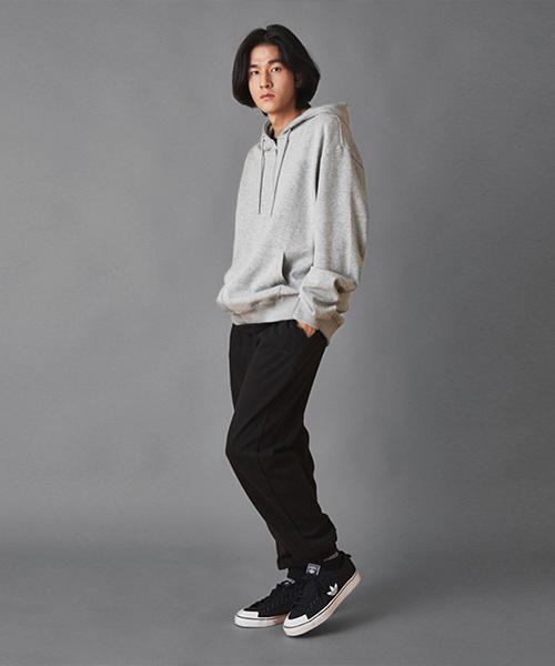 Gclip Plain Double-Sided Zip-Up Hoodie (Type C)