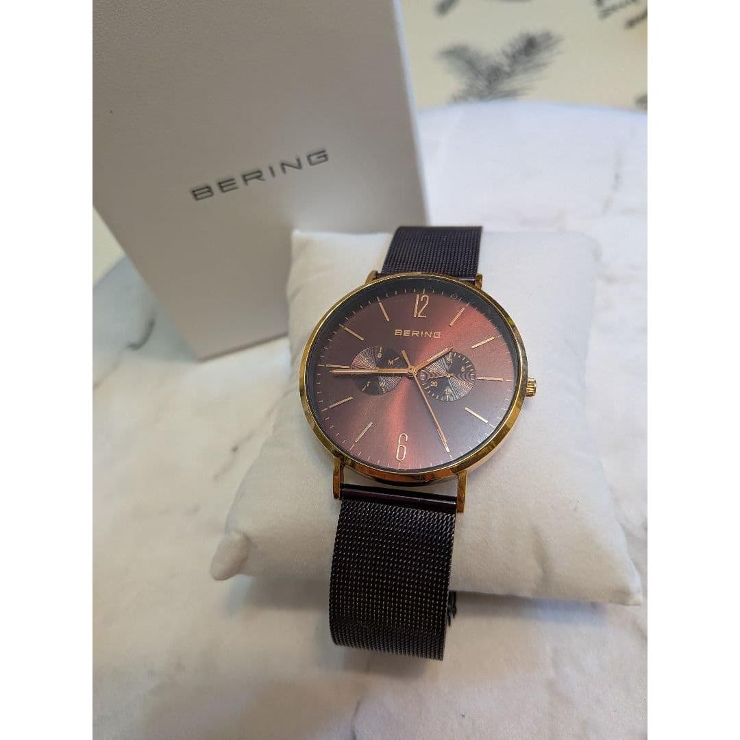 Used BERING Bering watch brown