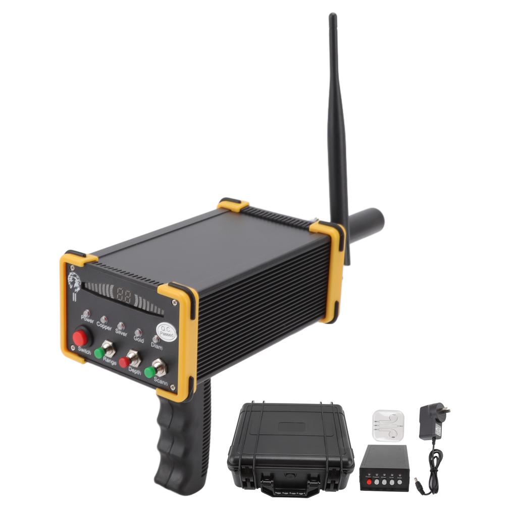 Metal Detector 15meter Depth 1000 Meter Search Range Identifying Metal Types Accurate Locating
