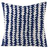 New Blue Geometric Linen Pillowcase Home Sofa Pillowcase