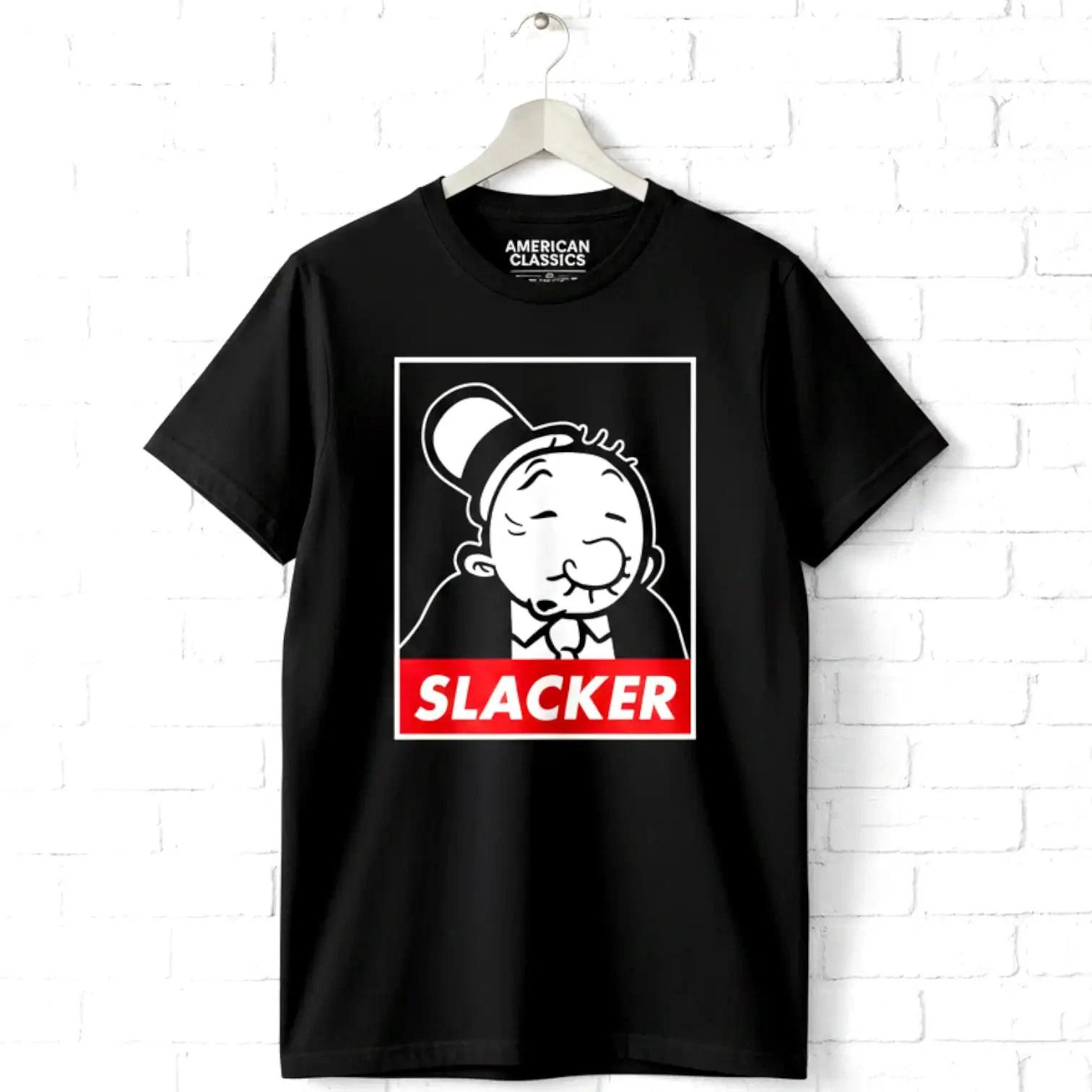 Popeye Wimpy the Slacker Men s T Shirt L