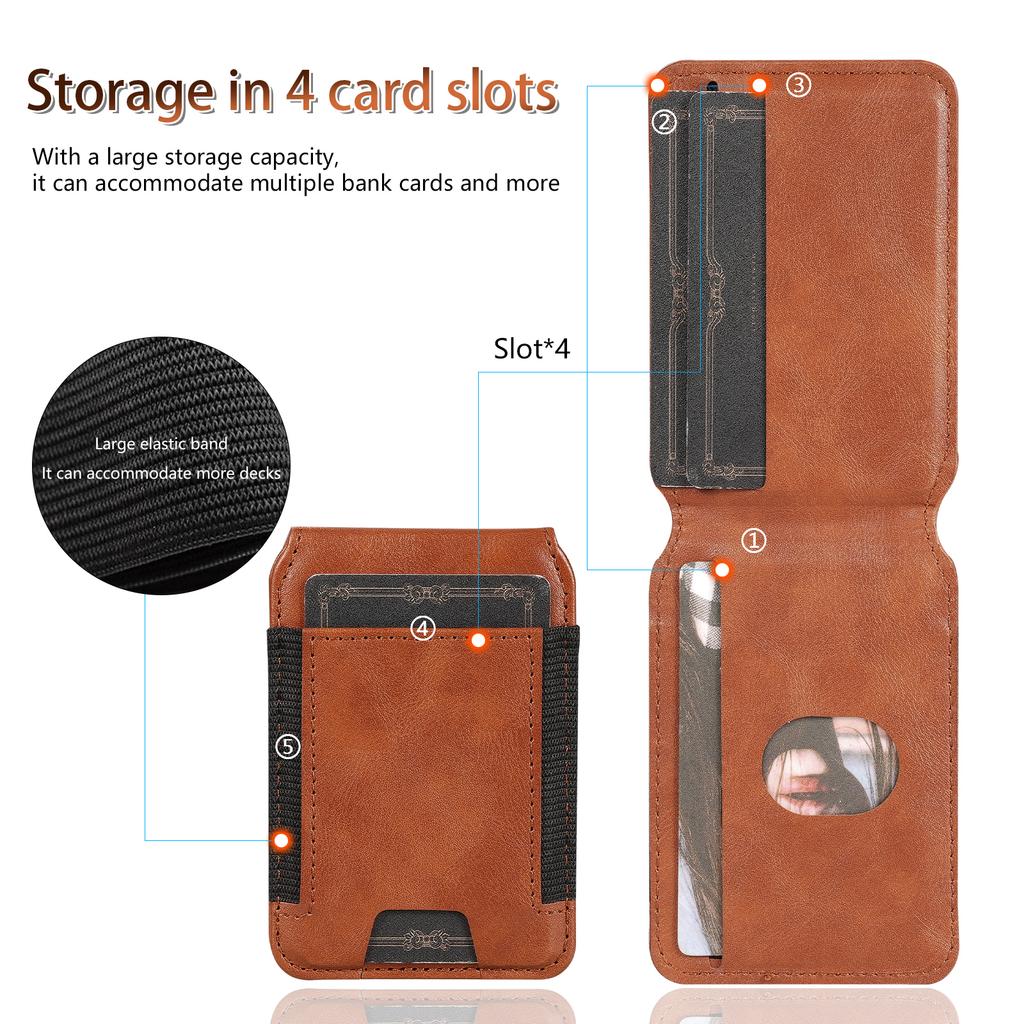 Vintage Leather Magnetic Case For Samsung Galaxy S26 Ultra S26+ Plus With Magnetic Kickstand Wallet Pocket Card Slot Holder