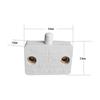 Brand New 1PCS Black/White Wardrobe Door Touch Light Switch Automatic Reset Switch For Home Furniture Cabinet Cupboard