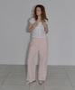Assenti Strap Wide Pants_Pink