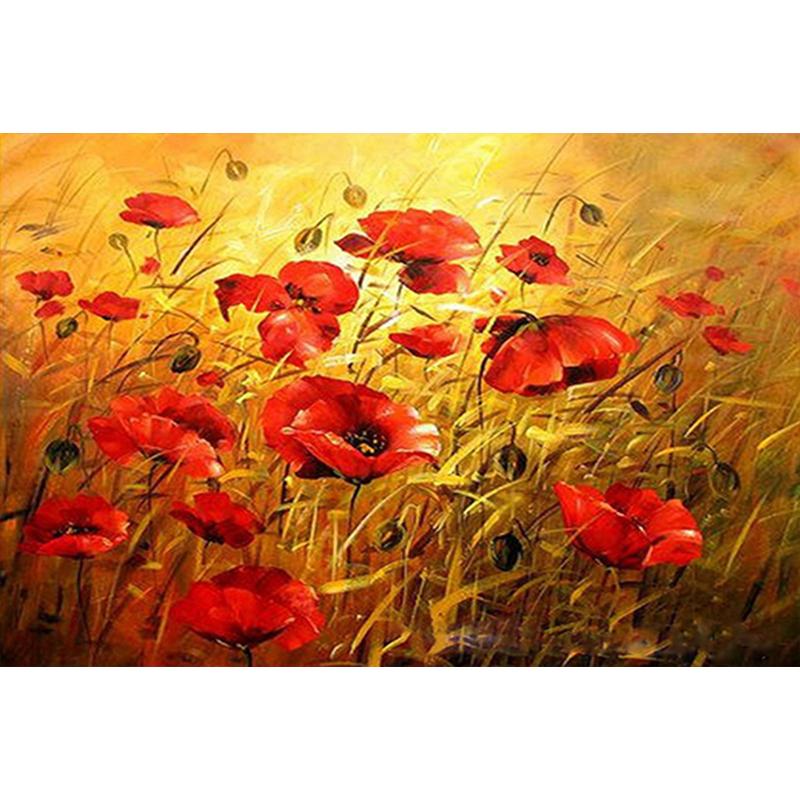 Pictură cu diamant 5D DIY Peisaj natural Mozaic Broderie Animale cu punct de cruce Decorare artizanală