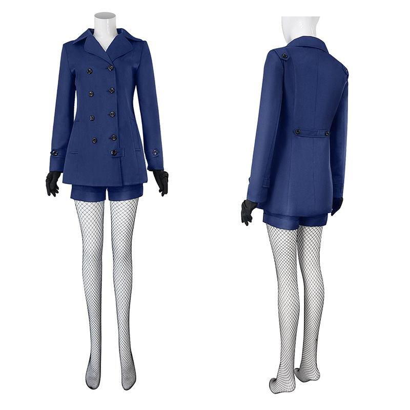 Adult Spy Role Play Fiona Frost Cosplay Outfit Versatile Polyester Blend