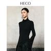 HECO Women's Cloud Soft Wool Blend Turtleneck Knit Top