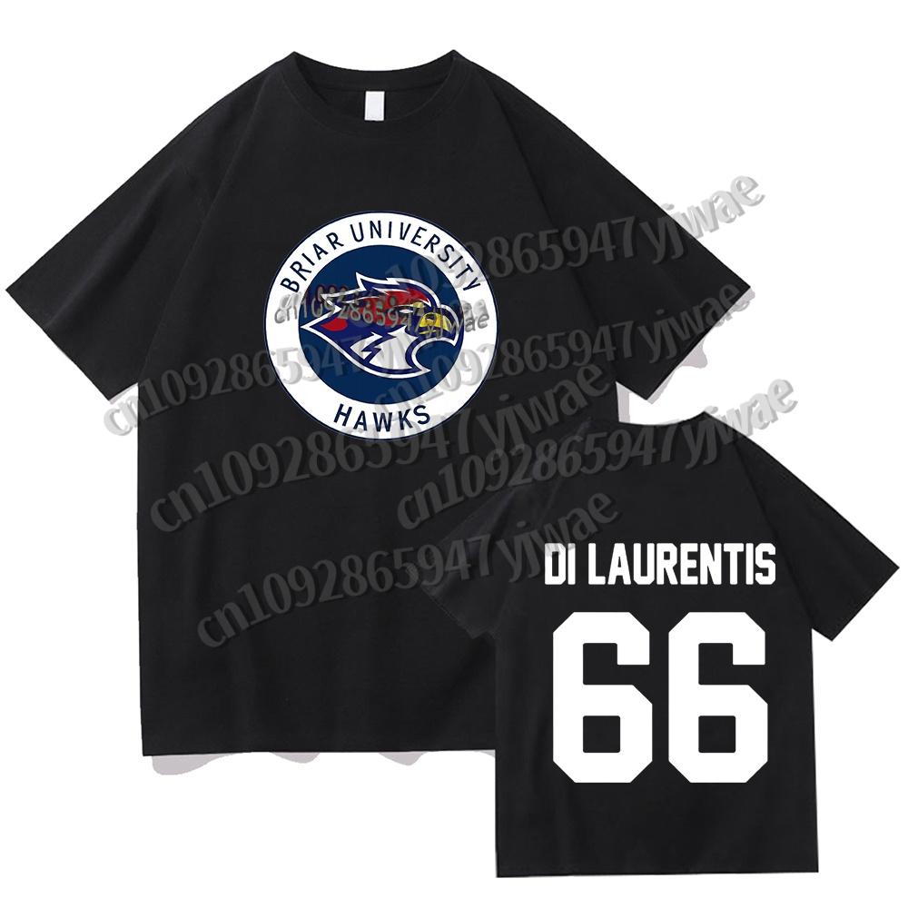 Off Campus TV Series T-shirt Graham 44 22 Design Tshirts DI LAURENTIS 66 Tucker46 Print Tee Short Sleeve men women beach t-shirt